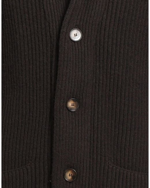 Alpha Studio Black Cardigan for men