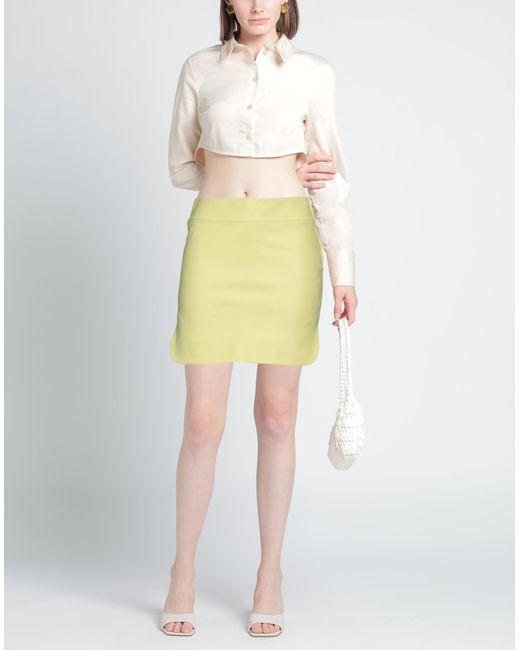 Arma Yellow Mini Skirt