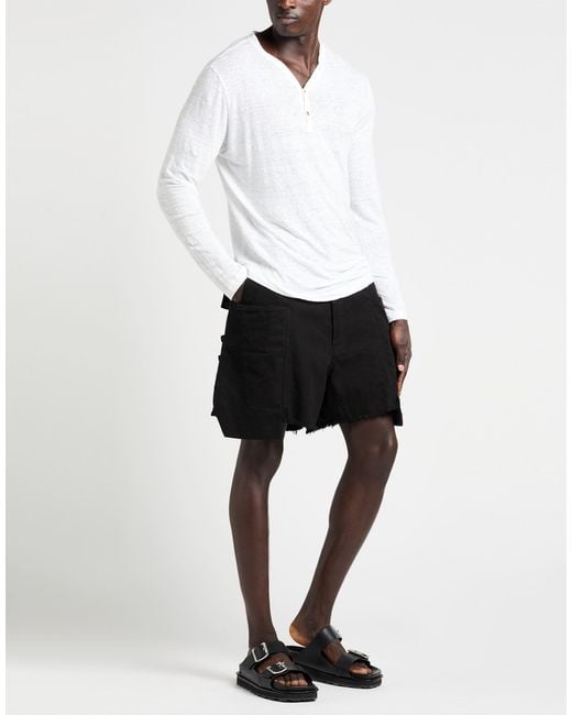 Rick Owens Black Shorts & Bermuda Shorts for men