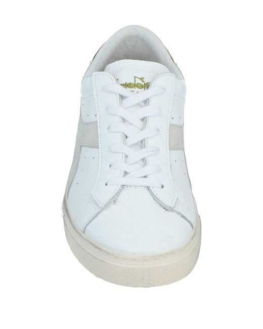Diadora White Trainers