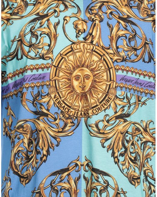Versace Jeans Couture T-shirts in Blue für Herren