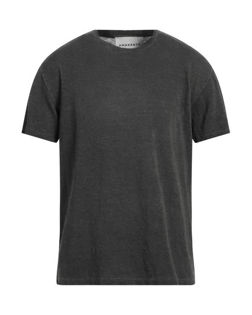 Amaranto Black T-shirt for men