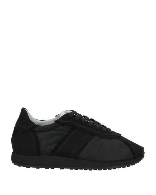 The Row Black Sneakers Textile Fibers