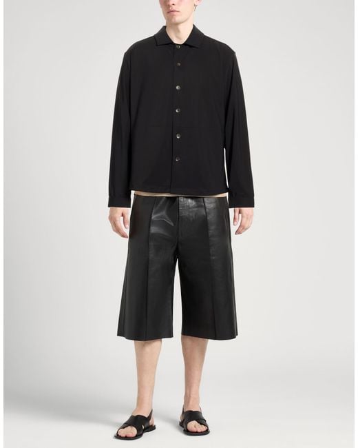 Xacus Black Jacket Polyamide, Elastane for men