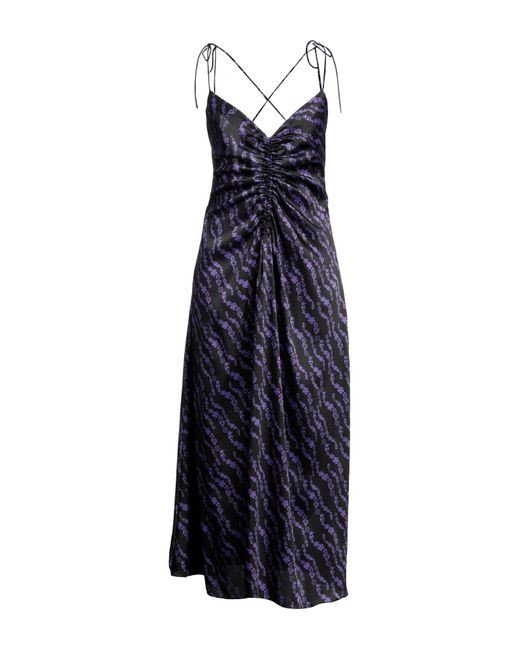 Sandro Blue Midi Dress