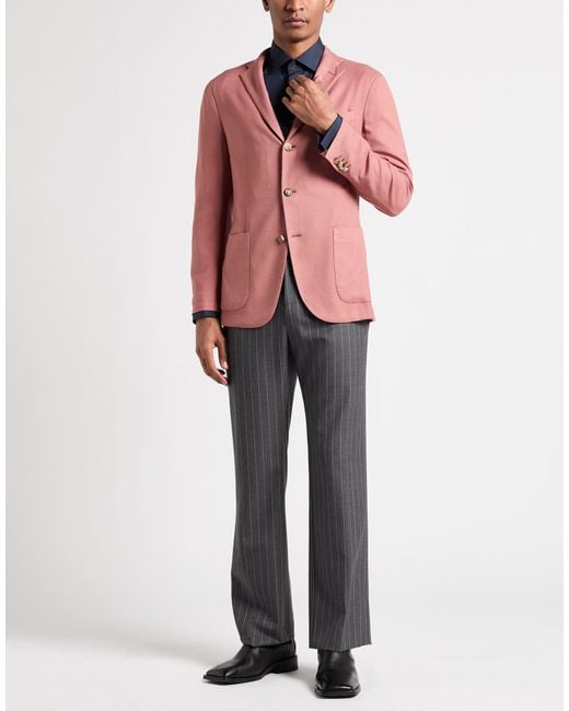 Boglioli Pink Blazers for men