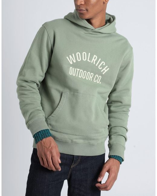 Woolrich Green Sweatshirt for men