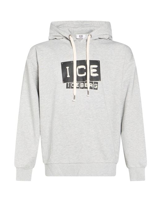 Sudadera Ice Iceberg de hombre de color Gray