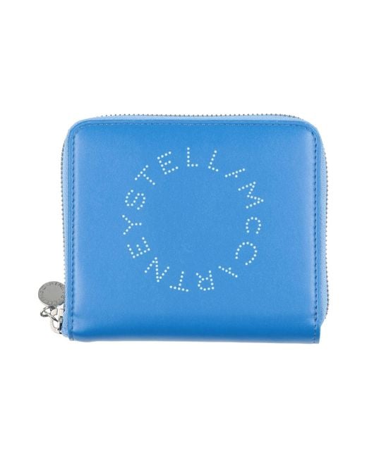 Stella McCartney Blue Brieftasche