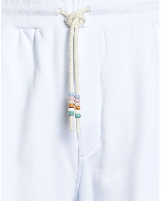 Gaelle Paris Blue Shorts & Bermuda Shorts Cotton, Elastane for men