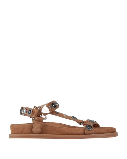 Strategia Brown Sandals
