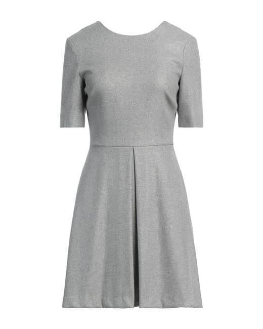 SKILLS & GENES Gray Mini Dress