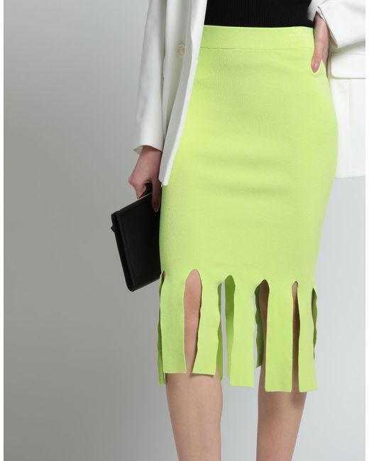 ViCOLO Yellow Midi Skirt