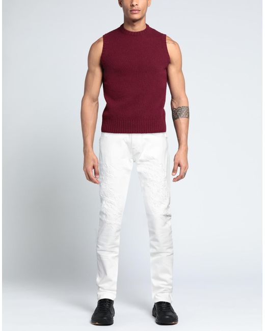 Roberto Cavalli White Jeans for men