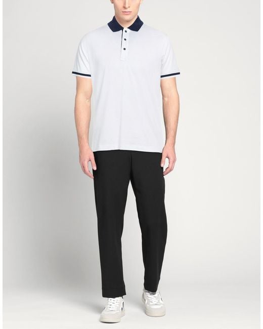 Paul & Shark White Polo Shirt Cotton for men