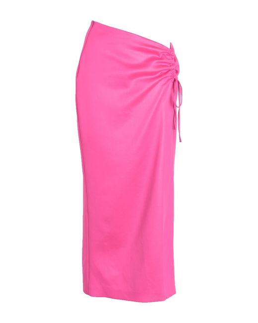 Chiara Ferragni Pink Maxi Skirt