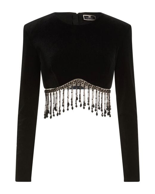 Elisabetta Franchi Black Top