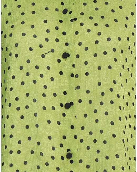 Pinko Green Shirt Polyester