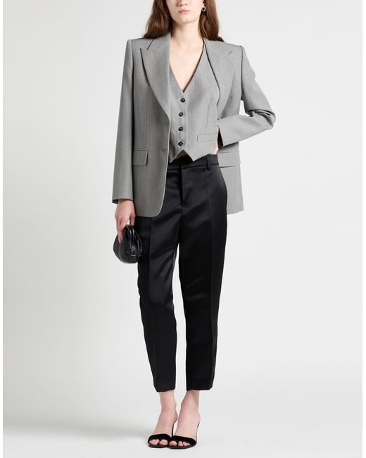 Chloé Gray Blazer Virgin Wool