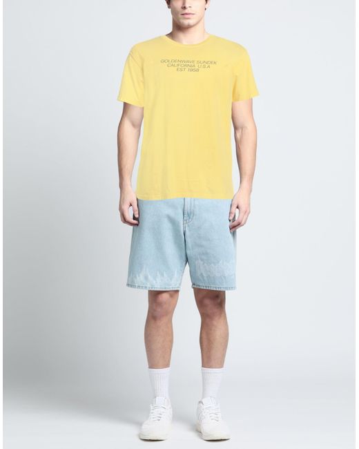 Sundek Yellow T-shirt for men