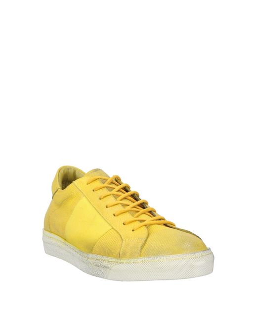 Pawelk's Yellow Sneakers for men