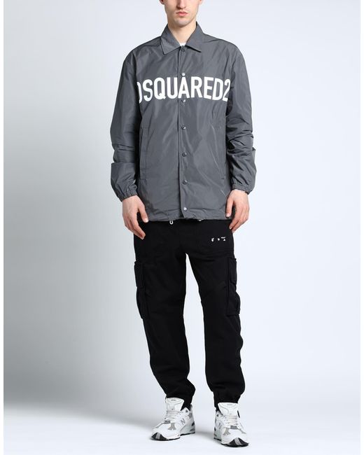 DSquared² Gray Jacket for men