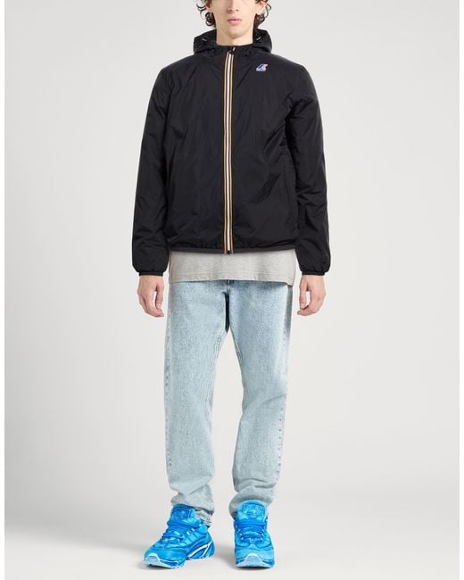 K-Way Black Jacket for men