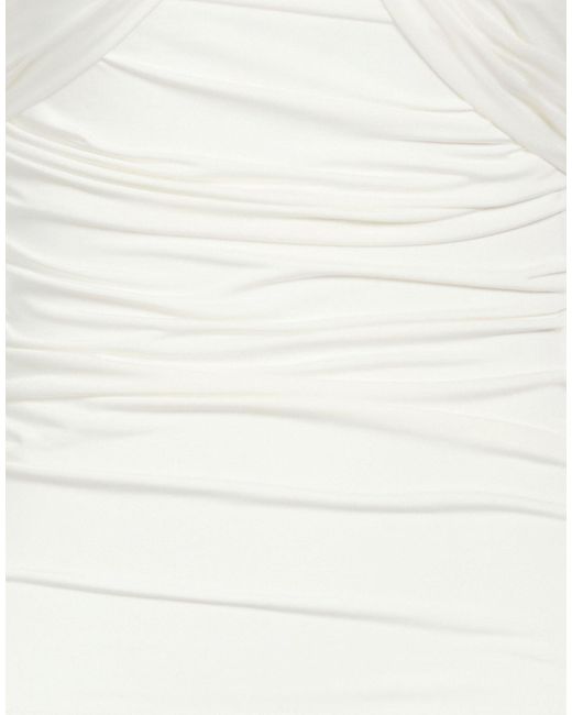 The Attico White Top Polyester, Polyamide