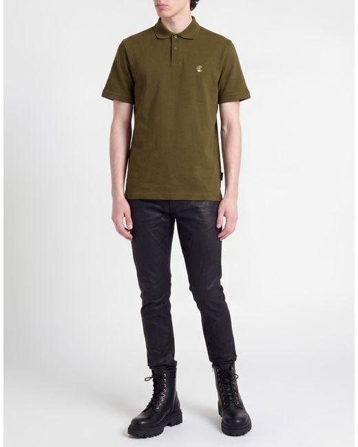 Just Cavalli Green Polo Shirt for men