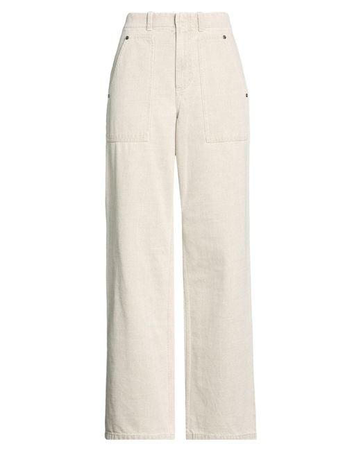 Fendi White Jeans Cotton
