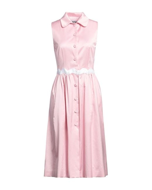 Moschino Pink Midi Dress