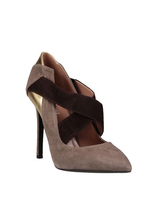 Decolletes di Pollini in Brown