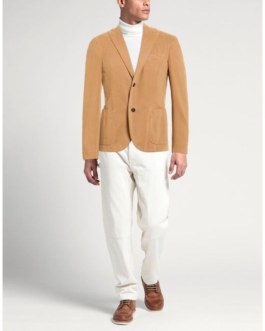 Montedoro Brown Blazer for men