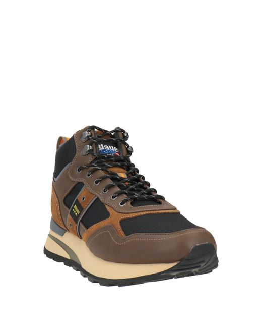 Blauer Brown Trainers for men