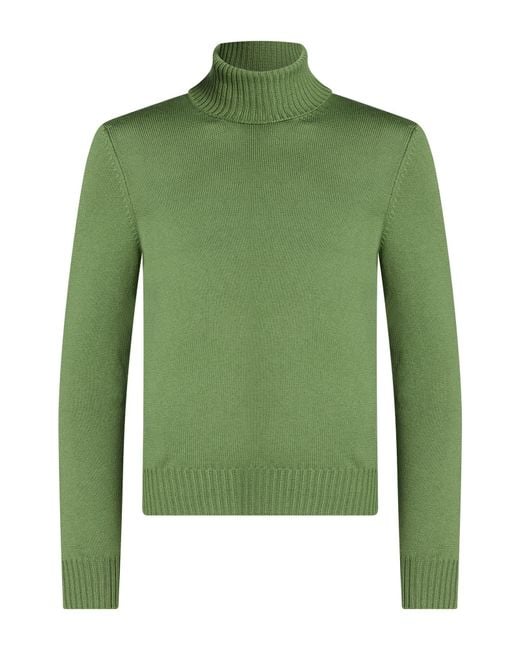 Gran Sasso Green Turtleneck for men