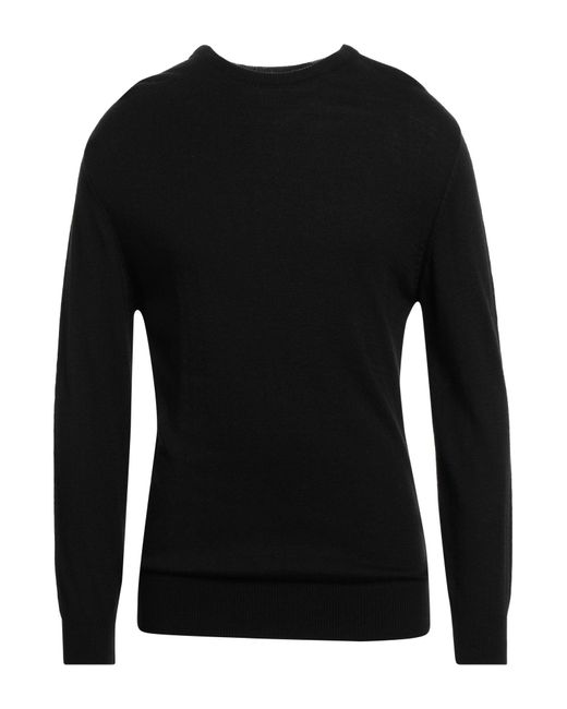 Siviglia Black Sweater Wool, Acrylic for men