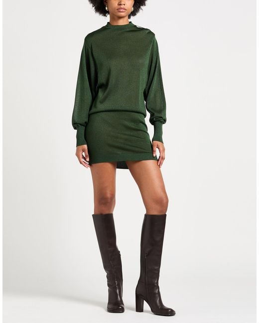 Circus Hotel Green Mini Dresses