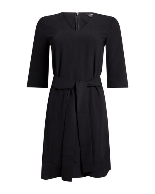 ARMANI EXCHANGE Black Mini Dresses