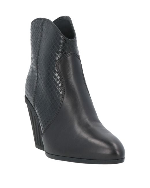 Hogan Black Ankle Boots