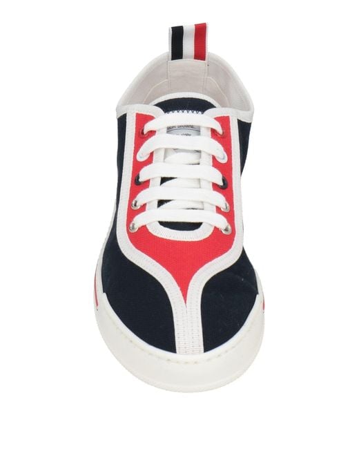 Thom Browne Blue Sneakers Textile Fibers