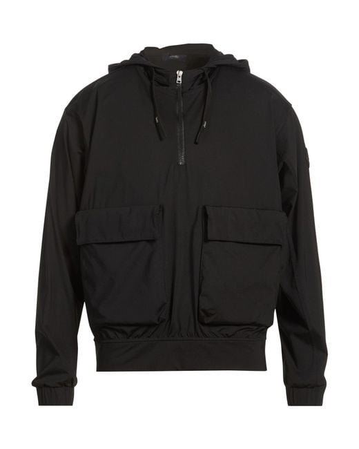 Herno Black Jacket Polyamide, Elastane for men