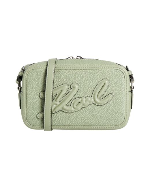 Karl Lagerfeld Green Cross-Body Bags