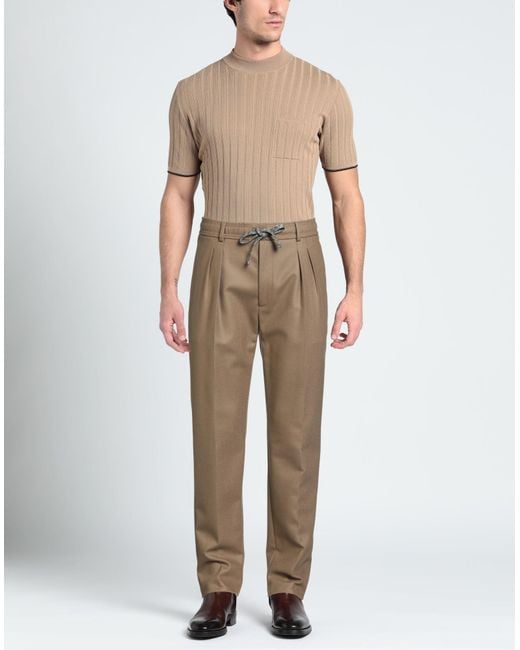 Gabriele Pasini Natural Pants Wool for men