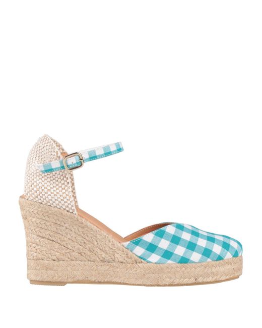 JOHNNY'S SHOES Blue Espadrilles