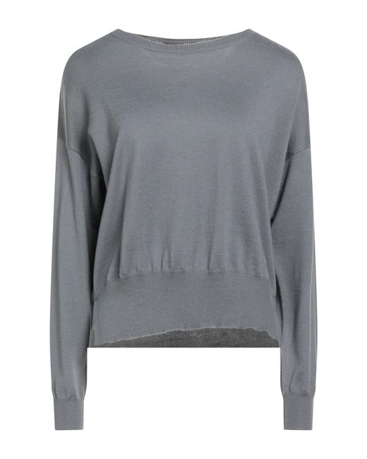 Aragona Gray Sweater Merino Wool