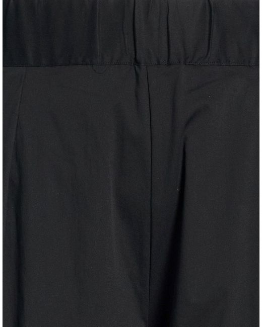 Semicouture Blue Pants Cotton, Polyamide, Elastane