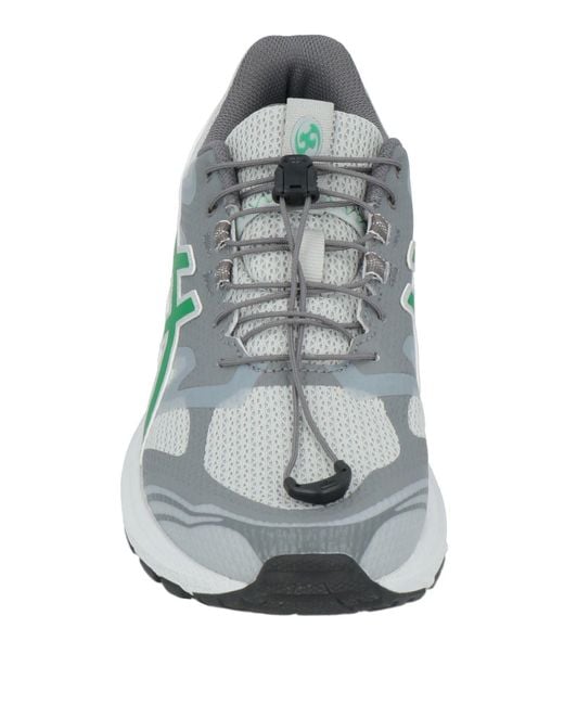 Asics Green Sneakers Textile Fibers, Synthetisches Material