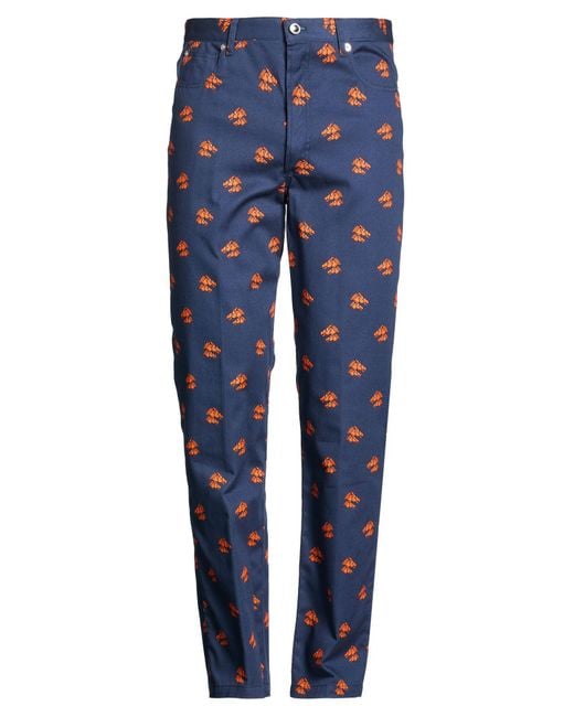 Kris Van Assche Blue Trouser for men
