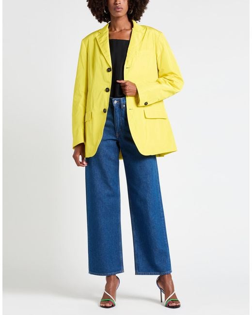 MSGM Yellow Blazer