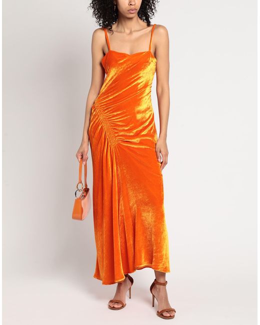 Vestido largo Proenza Schouler de color Orange